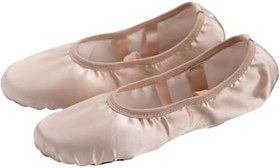Resim SHERCHPRY Yumuşak Tabanlı Bale Ayakkabısı Musluk Ayakkabı Bale Ayakkabıları Tam Taban Bayan Dansı Düz Ayakkabı Kadın Bale Dans Ayakkabısı Pantuflas Para Niños Dans Ayakkabıları 