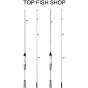 Resim 1 adet TOP 1.8m/5.9ft Karbon Fiber Teleskopik Lure Balıkçılık Çubuğu, Orta Eylem, Döner/Dökme, Tuzlu ve Tatlı Su Çok Amaçlı Açık Hava Balıkçılık Ekipmanı, Seramik Halkalar, Yüksek Kaliteli Tasarım, Tüm İçin Uygun 