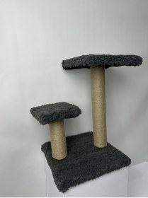 Resim Genel Markalar İki Adımlı Stepli Oyun Alanlı Ve Eğlenceli 44 Cm Kedi Tırmalama Tahtası 