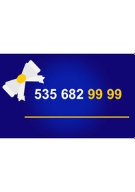 Resim Daha Önce Hiç Kullanılmamış Turkcell 535'Li Numara 535 682 9999 