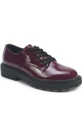 Resim Nine West Denzel 5pr Bordo Kadın Oxford Ayakkabı 