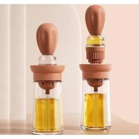 Resim Tuppee Cam Hazneli Silikon Yağ & Sos & Yumurta Fırçası 300 ml 