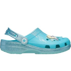 Resim Crocs Frozen Elsa Classic Clog Kız Çocuk Siyah Terlik 