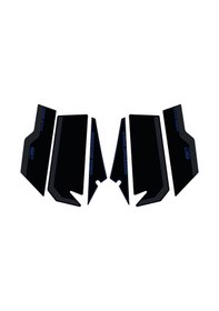 Resim Gp Kompozit Honda Adv 350 2023-2026 Uyumlu Yan Pad Karbon-mavi 