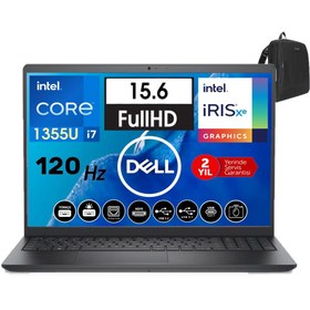 Resim Dell Vostro 3530 Intel Core İ7-1355U 16GB 1tb SSD Fhd 15.6" 120HZ Fredos Taşınabilir Bilgisayar WN1601PVNB353008+ZETTAÇANTA 