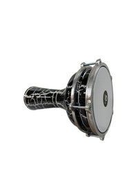 Resim Vatan Darbuka 5 Numara Çatlak Boyalı Siyah - Beyaz Desenli 