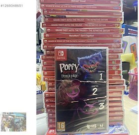 Resim Poppy Playtime Üçlü Paket Nintendo Switch Oyunu 