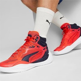 Resim Puma Playmaker Pro Mid Erkek Basketbol Ayakkabısı 