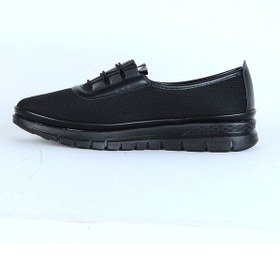 Resim Wanetti 109 Siyah Kadın Babet Ayakkabı 001 