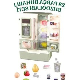 Resim Odea Eğitici Buzdolabı Seti - 28 Parça Sesli ve Işıklı Aksesuarlar 