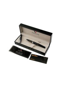 Resim Sheaffer 9470 Sagaris Parlak Siyah Krom Roller Kalem 