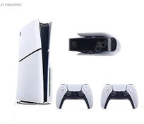 Resim Sony Playstation 5 Slim CD'li 1 TB YD + 2 Kol + Ps5 Kamera 