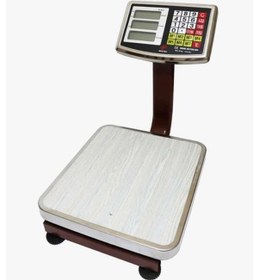 Resim 100kg-boyunlu Katlanır-çift Lcd Ekranlı-elektronik Terazi 