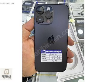 Resim Apple iPhone 14 Pro Max İkinci El TR | 512 GB | Siyah 