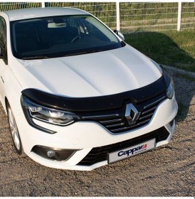 Resim Cappafe Renault Megane 4 Kaput Koruma Rüzgarlık 4Mm Abs 2016-› 