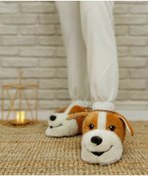 Resim PUFYDIX Unisex Köpek Peluş Panduf 