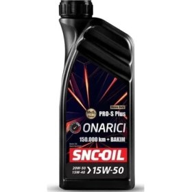 Resim Snc Oıl 150.000 Km + Bakım Pro-S Plus Onarıcı 15W-50 Litre Motor Yağı ( Üretim Yılı: 2023 ) 