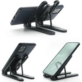 Resim Asfal Masaüstü 6 Kademeli 13 cm Tablet ve Telefon Tutucu Stand 