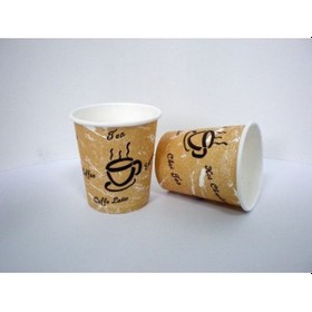 Resim 4 Oz Türk Kahvesi Karton Bardağı - 100'Lü 