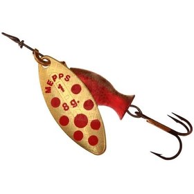 Resim Mepps Longue Heavy Sarı Kırmızı No:2 16g Döner Olta Kaşığı 