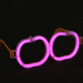 Resim Nessiworld Glow Stick Elma Gözlük - Glow Partisi Gözlüğü - Glow Stick Gözlük 12 Adet 