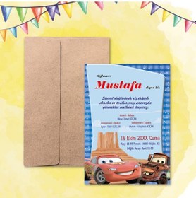 Resim Yarendavetiyeotuz9 Yaren Davetiye Sünnet Davetiyesi Kraft Zarflı 100 Adet (526669622)-Değer 1-Değer 2 