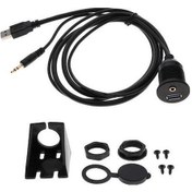 Resim Ganzhoushop Uzatma Usb3.0 Suntek Montaj Mm Kablosu Gömme Aux Araç Am/af 3.5 So 