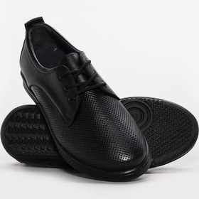 Resim Fast Step Hakiki Deri Kadın Casual Ayakkabı 313za1016lzr Siyah 