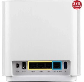 Resim Asus Xt8 (W-2-Pk) Zenwıfı Wıfı6 AX6600 Router 2-Li Paket Beyaz 