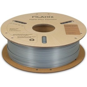 Resim Filamix Hyper Pla+ Gümüş Filament 1,75mm 1kg - Bisiparisver 