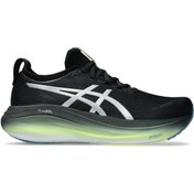 Resim Asics Gel-Nimbus 27 Luxe Erkek Siyah Koşu Ayakkabısı 1011C030-001 