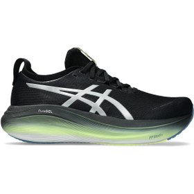Resim Asics Gel-Nimbus 27 Luxe Erkek Siyah Koşu Ayakkabısı 1011C030-001 