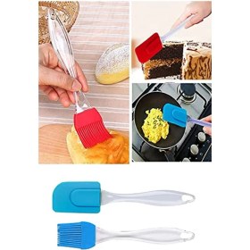 Resim Genel Baysa Silikon Yumurta Fırçası ve Spatula 2'li Set 