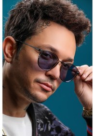 Resim Bern Glasses Gl 304 50 20 144 C2 İndigo Unisex Güneş Gözlüğü 