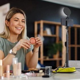 Resim CoverZone Telefon Standlı Bluetooth Kumandalı Ayarlanabilir Uzunluk 120CM Photo Video Selfie Çekim Tripodu 