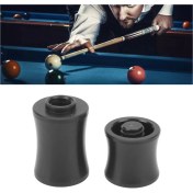Resim Vkemall Predator Bilardo Çubuğu Birleşim Koruyucusu, Pom Malzeme, Soluk Ve Dayanıklı, Ön-arka Bağlantıyı Korumak İçin Siyah 