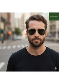 Resim Ray-ban Unısex Güneş Gözlüğü 3025 Avıator Large Metal 9190/31 55-14 135 Gold 