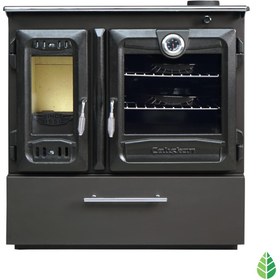 Resim Çalışkan 216-Box Gurme Çekmeceli Fırınlı Döküm Şömine Soba 