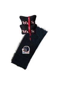 Resim Tofaş Uyumlu Pelüş Torpido Koruma Örtüsü & Havlusu / Tofaş Uyumlu Araç Seyahat Boyun Yastığı & Oto Ayna Askısı 