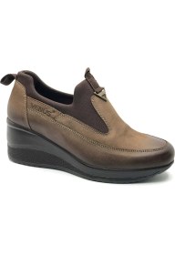 Resim Venüs Maranta Hakiki Deri Dolgu Topuk Ortopedik Kadın Casual Ayakkabı 