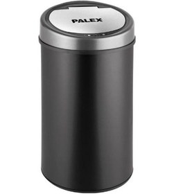 Resim Geseus Palex Sensörlü Şarzlı Siyah Çöp Kovası 22 L Siyah 