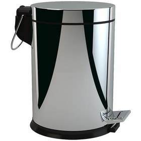 Resim 3Lt Krom Pedallı Çöp Kovası 