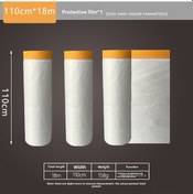 Resim Monyee Boyama Koruyucu Filmi Kesici - Dekorasyon Ve Tadilat İçin Hassas Kesim Aracı, 110cm 18m Boyutunda Zırhlama Filmi Kırıcı 