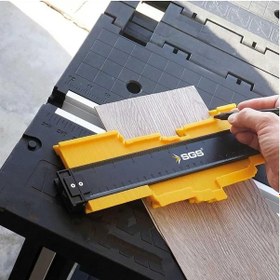 Resim Sgs Sgs980 Magıx Şablon Cetveli 25x10cm 