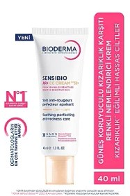 Resim Bioderma Sensibio AR+ CC Cream SPF50+ Light - Nemlendirici CC Krem 40 ml 