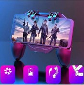 Resim Memo Ak88 Altı Parmak Pubg Game Controller Gamepad Fanlı 1200Mah 