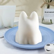 Resim Mumlar, Sabunlar ve Reçine El Sanatları için 3D Karikatür Kedi Silikon Kalıp - DIY Ev Dekor Süs Yapım Kiti 