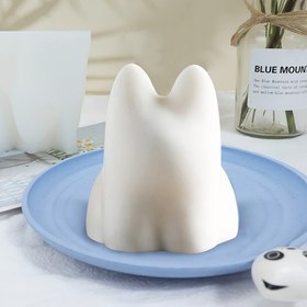 Resim Mumlar, Sabunlar ve Reçine El Sanatları için 3D Karikatür Kedi Silikon Kalıp - DIY Ev Dekor Süs Yapım Kiti 