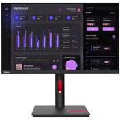 Resim Lenovo ThinkVision T24i-30 63CFMATXEU (A22238FT0) 23.8" 4 MS 60 Hz Full HD IPS LED Monitör 