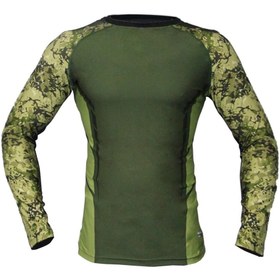 Resim DO-SMAI Dijital Baskılı Uzun Kollu Long Sleeve Rashguard Spor Shirt Rg071 